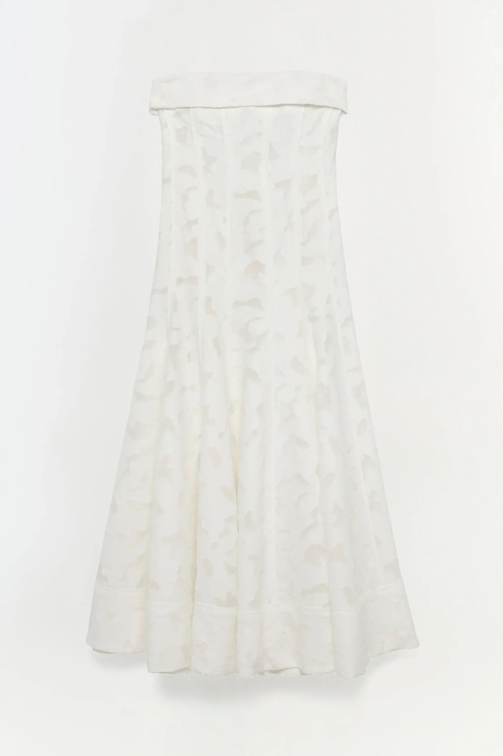 Women Simkhai Imogen Jacquard Strapless Midi Dress