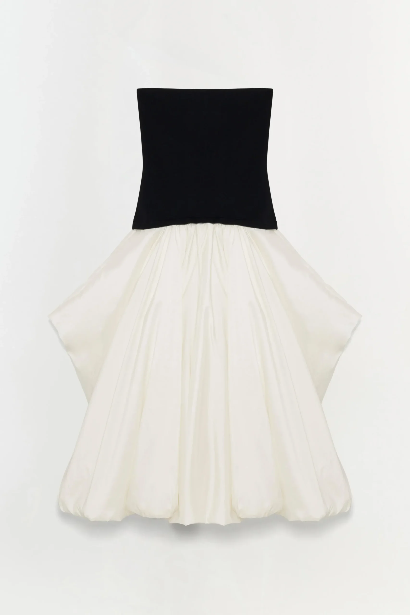 Women Simkhai Izzy Strapless Taffeta Midi Dress