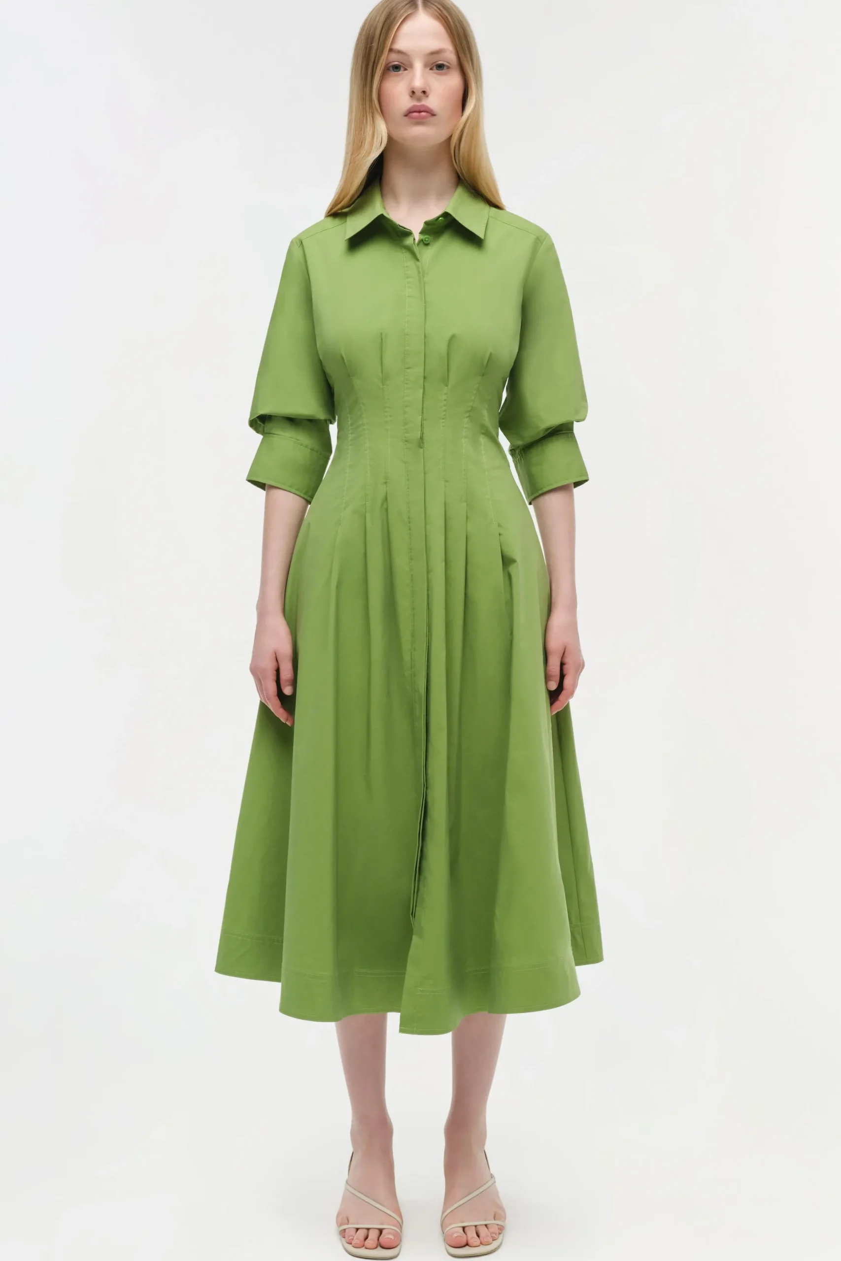 Women Simkhai Jazz Cotton Midi Dress