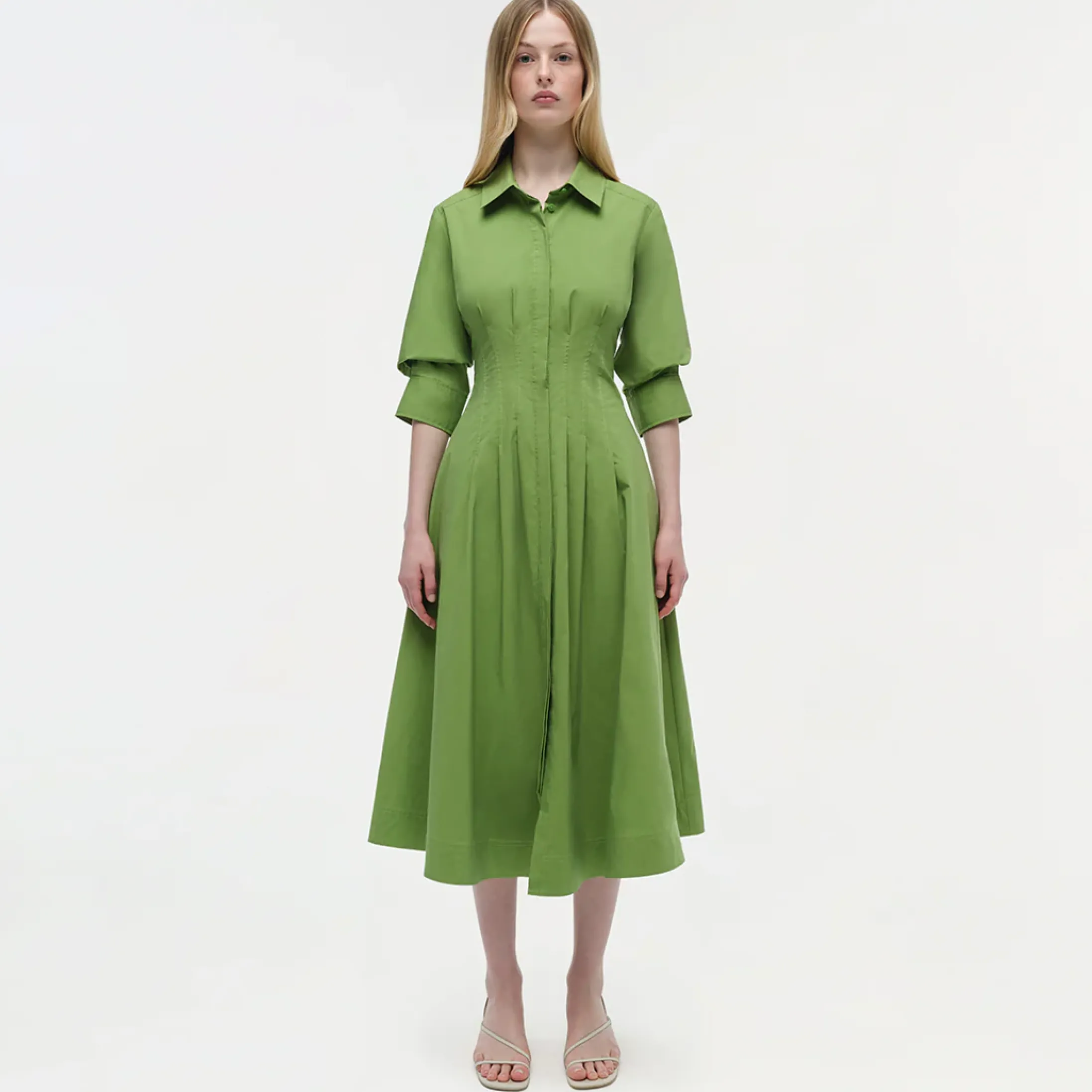 Women Simkhai Jazz Cotton Midi Dress
