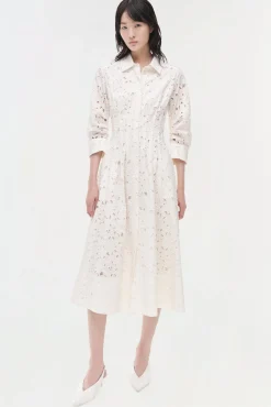 Women Simkhai Jazz Embroidered Midi Dress