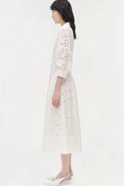 Women Simkhai Jazz Embroidered Midi Dress