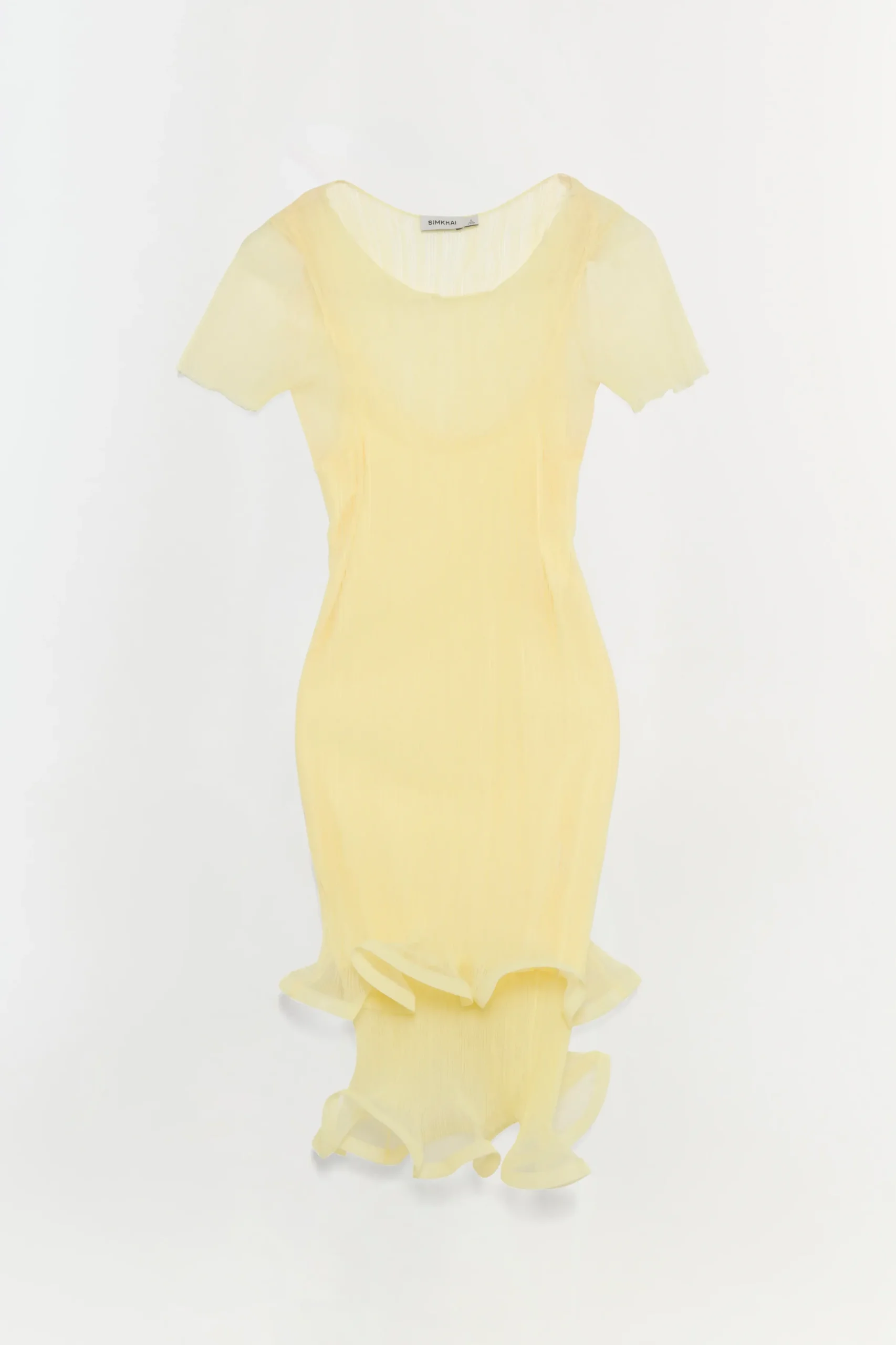 Women Simkhai Jett Plisse Mini Dress