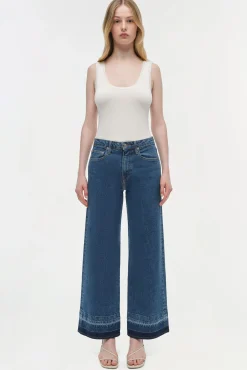 Women Simkhai Jude Wide Crop Jean