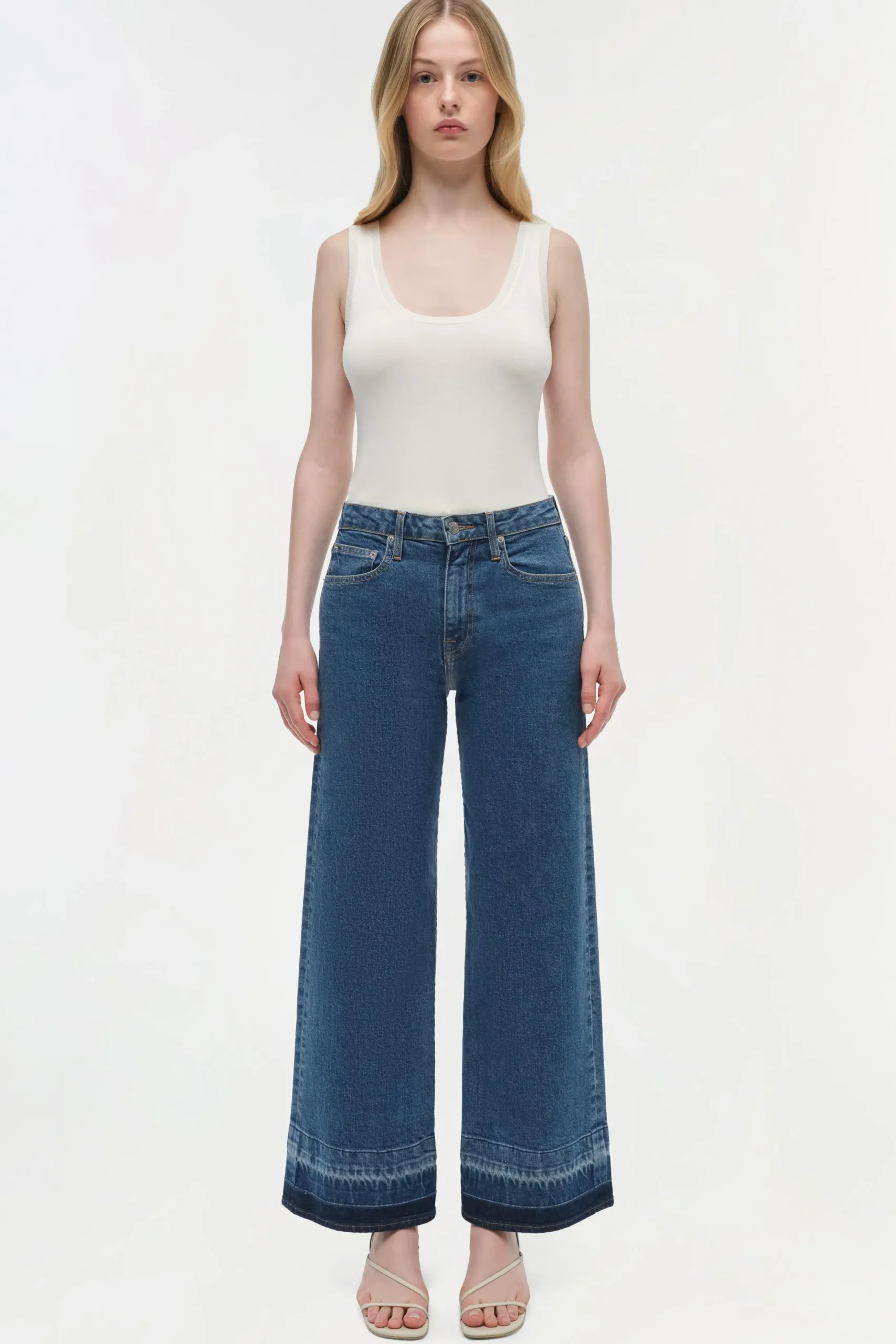 Women Simkhai Jude Wide Crop Jean