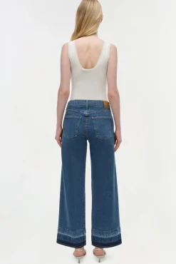 Women Simkhai Jude Wide Crop Jean