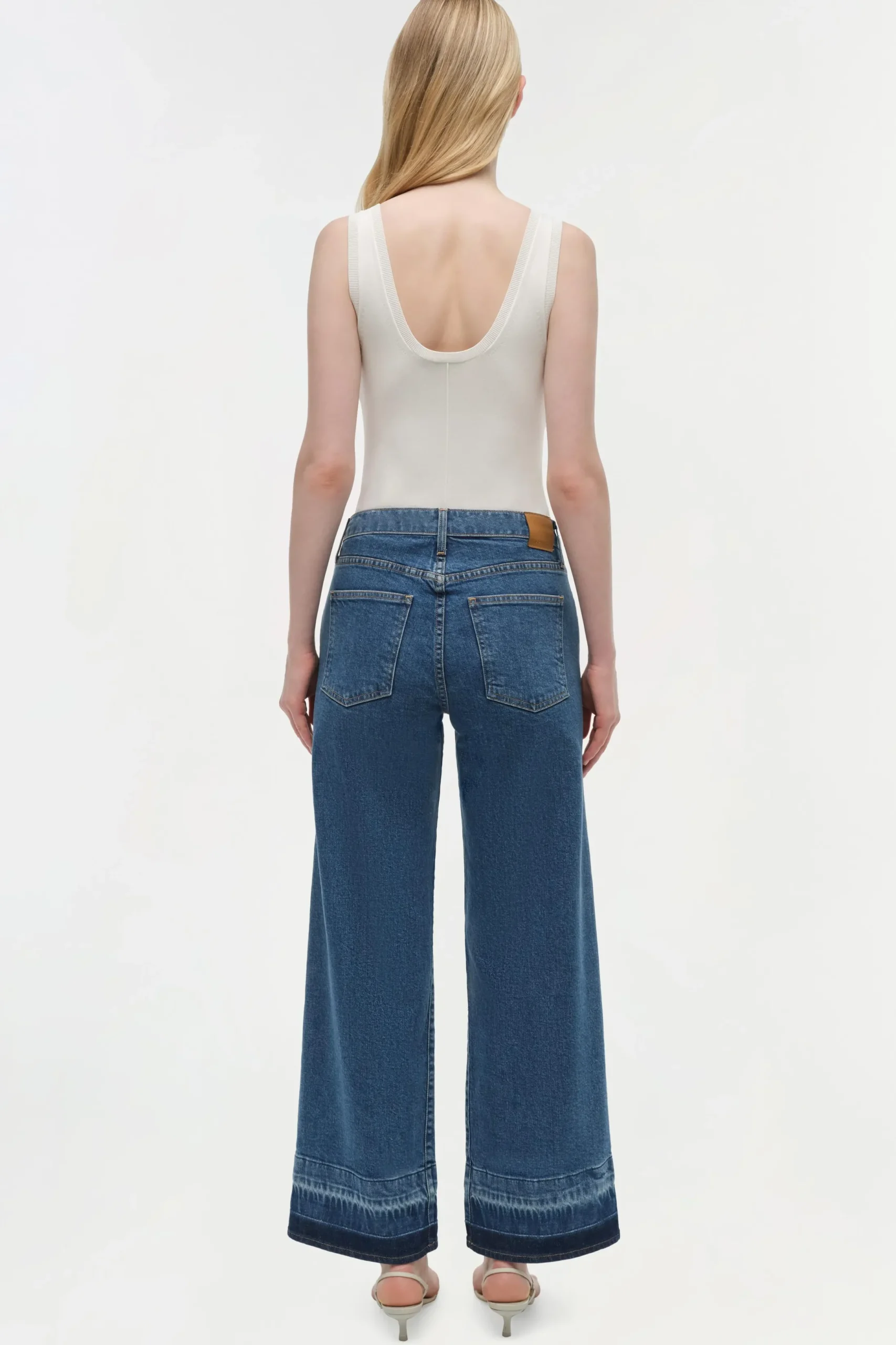 Women Simkhai Jude Wide Crop Jean