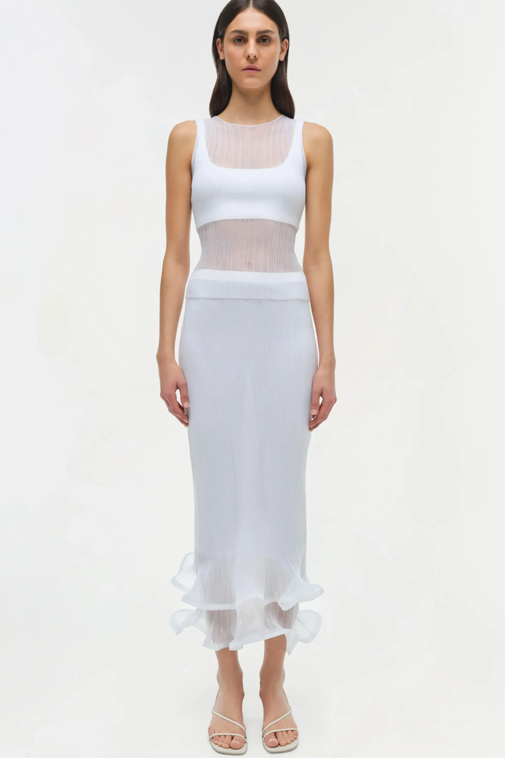 Women Simkhai Kelso Knit Midi Skirt