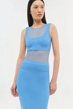 Women Simkhai Kelso Knit Midi Skirt