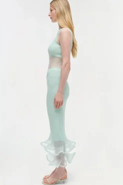 Women Simkhai Kelso Knit Midi Skirt