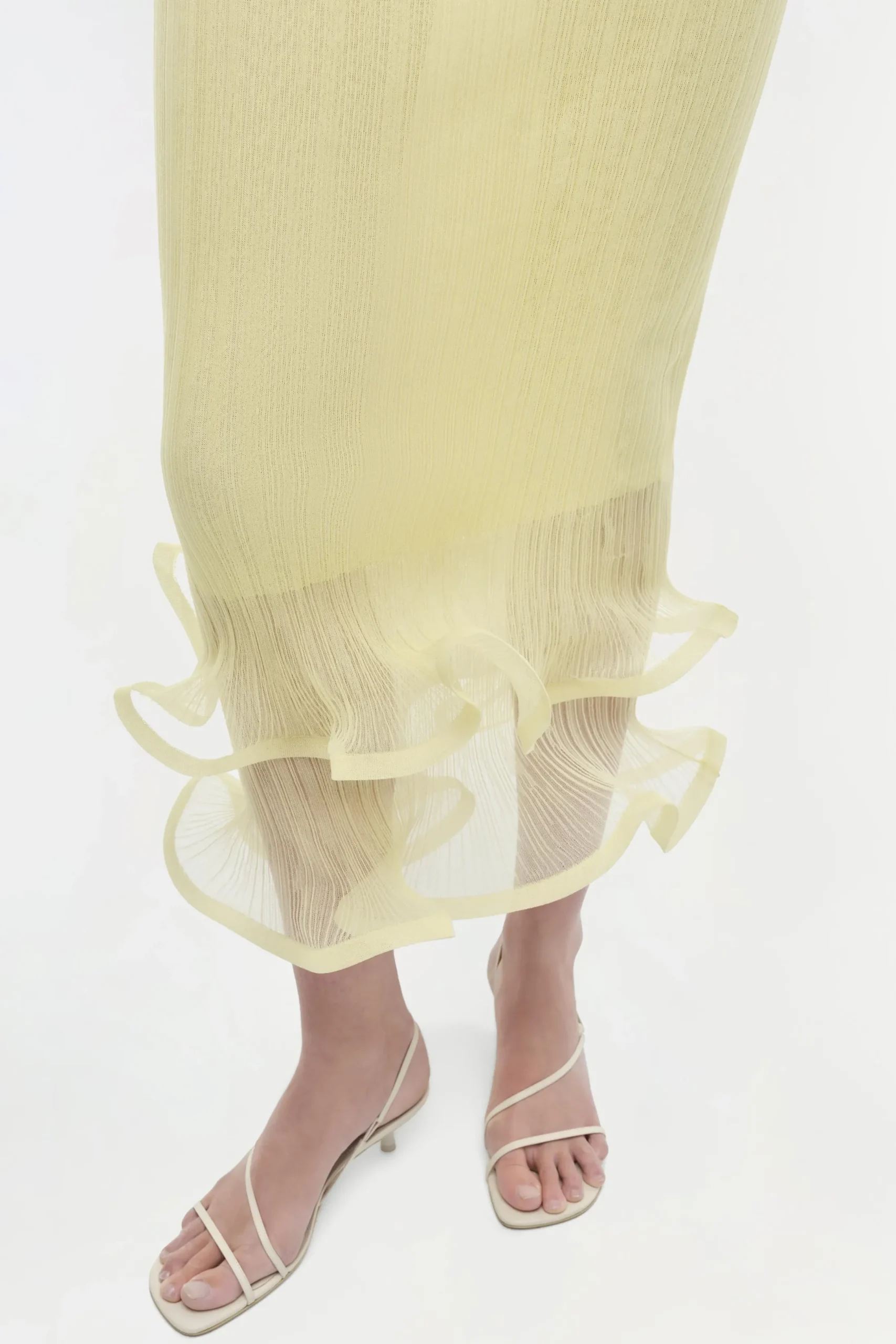 Women Simkhai Kelso Knit Midi Skirt