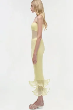 Women Simkhai Kelso Knit Midi Skirt