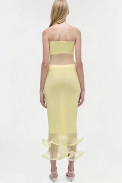 Women Simkhai Kelso Knit Midi Skirt