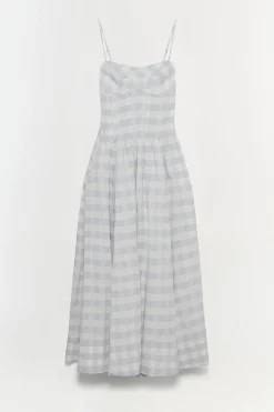 Women Simkhai Kittiya Cotton Midi Dress