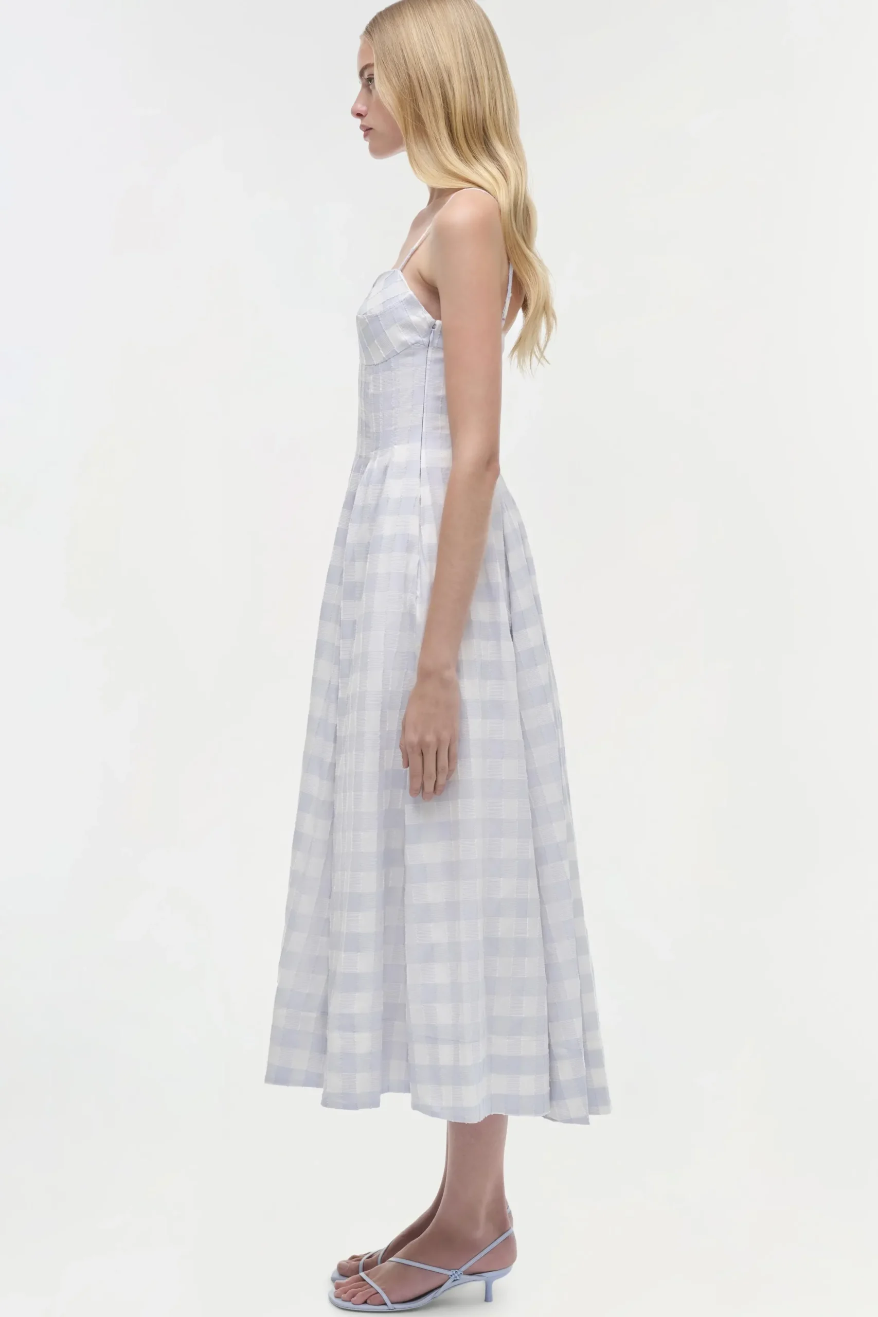 Women Simkhai Kittiya Cotton Midi Dress