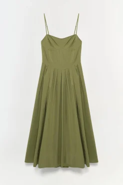 Women Simkhai Kittiya Cotton Midi Dress
