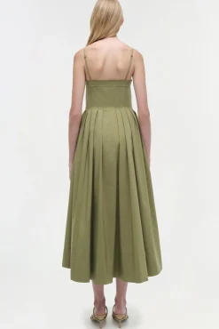 Women Simkhai Kittiya Cotton Midi Dress