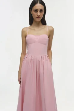 Women Simkhai Kittiya Cotton Midi Dress
