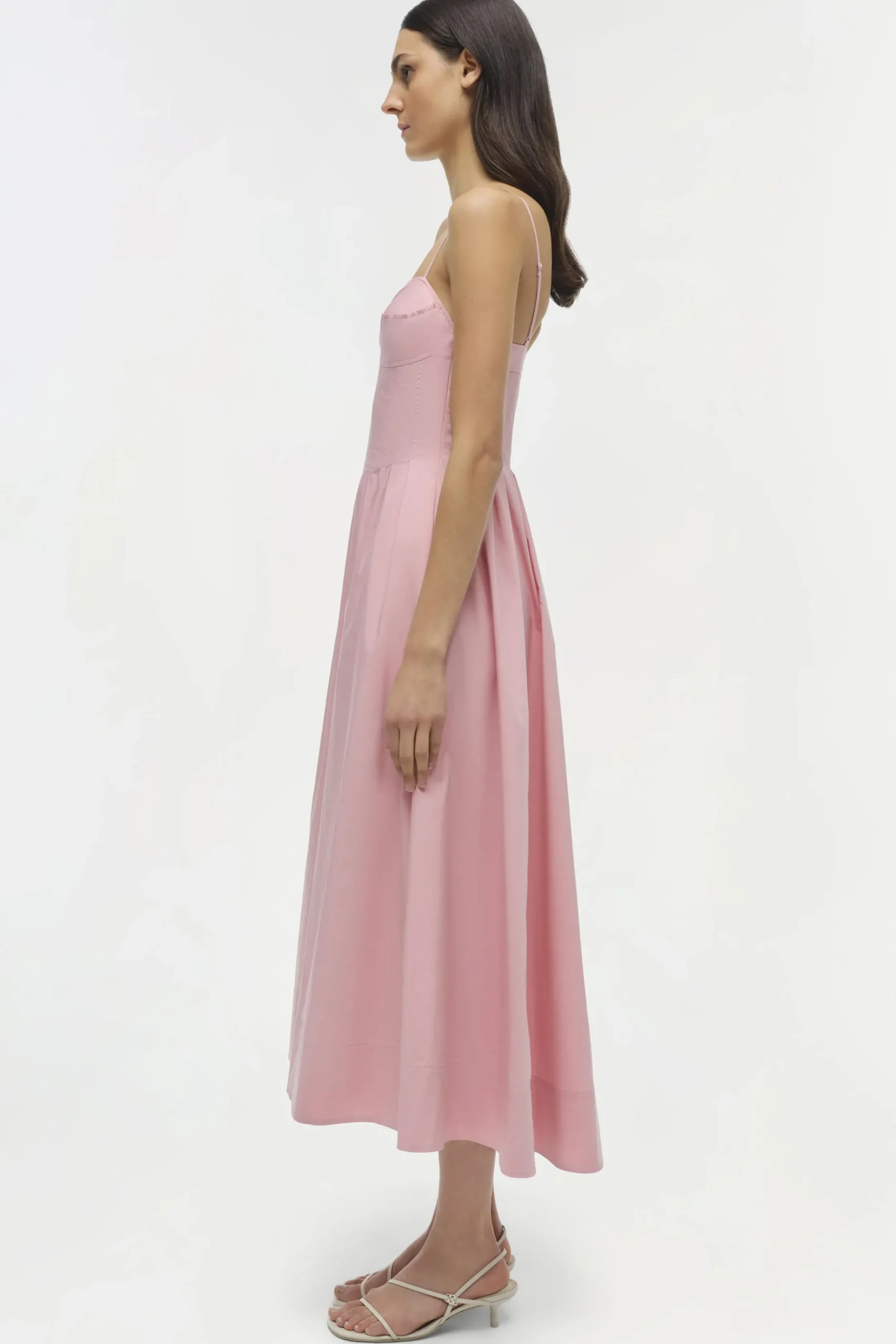 Women Simkhai Kittiya Cotton Midi Dress
