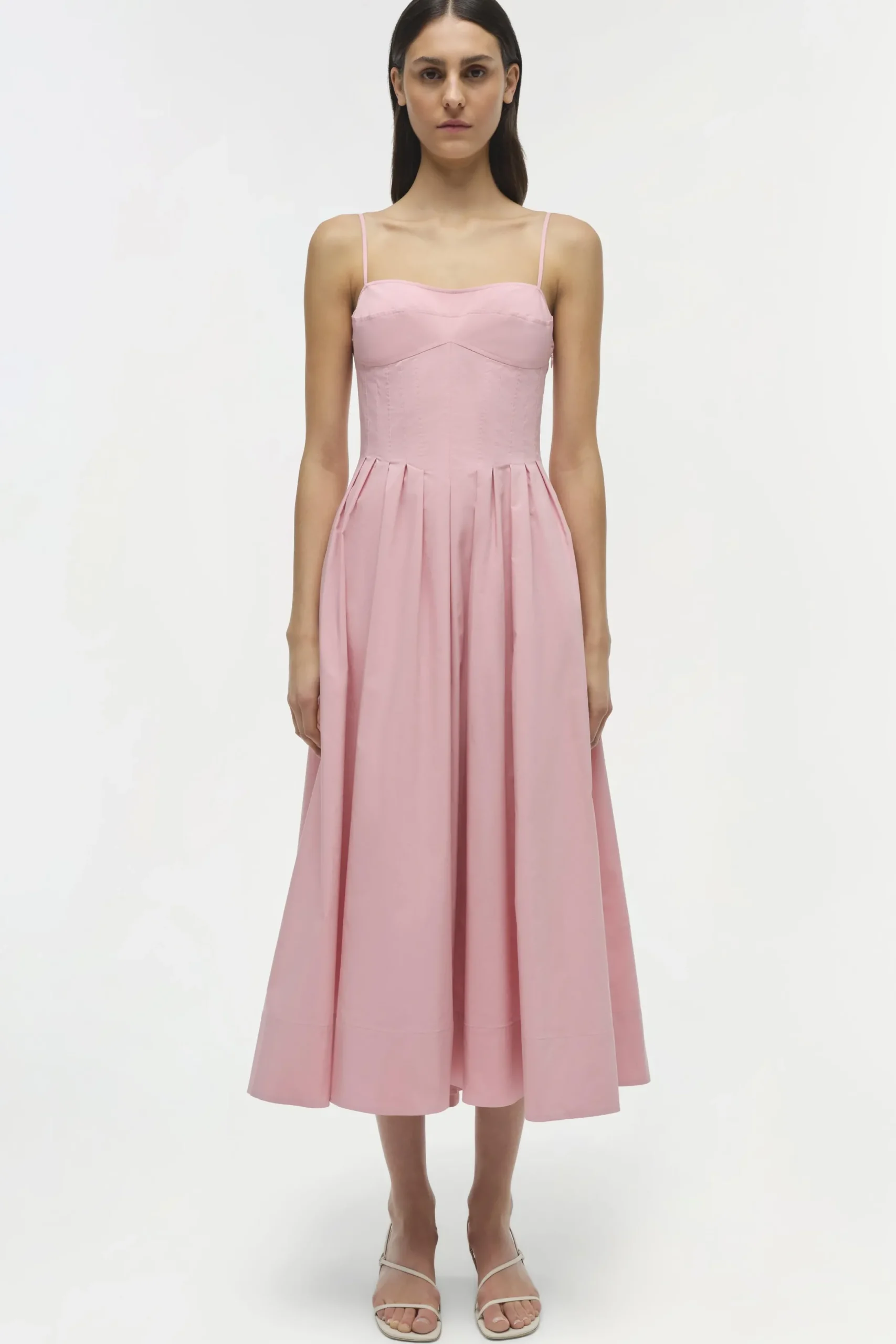 Women Simkhai Kittiya Cotton Midi Dress