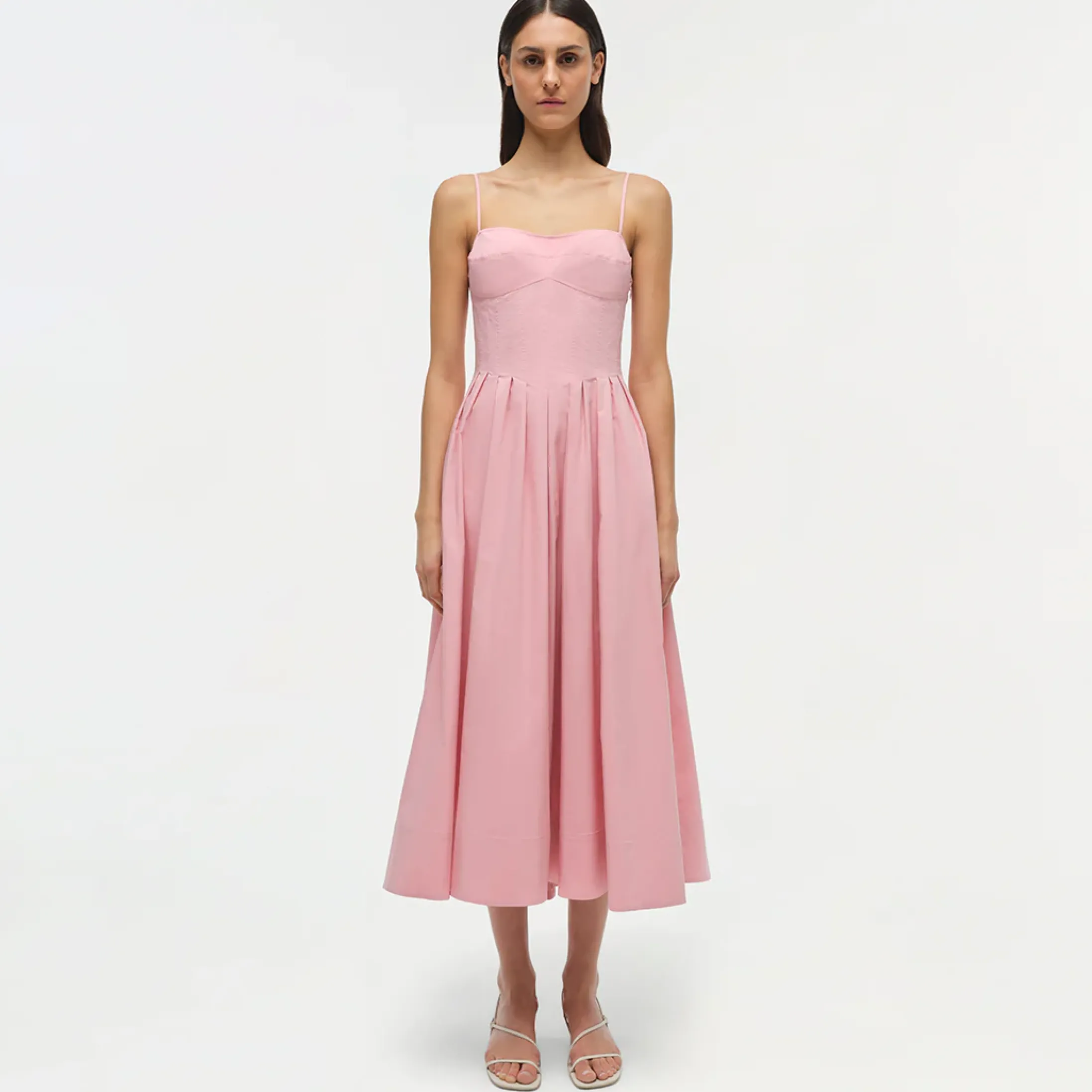 Women Simkhai Kittiya Cotton Midi Dress