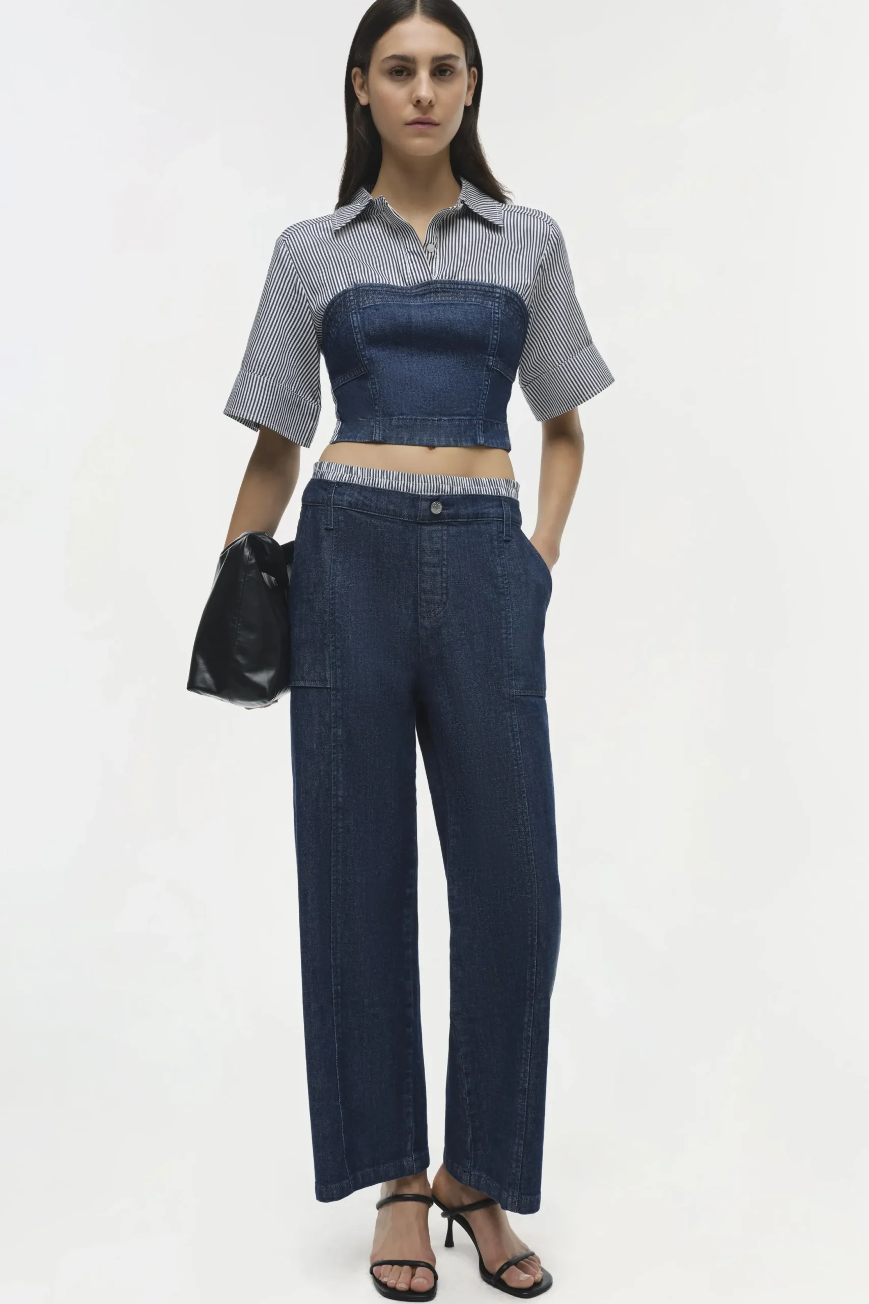 Women Simkhai Kori Double Waistband Jean