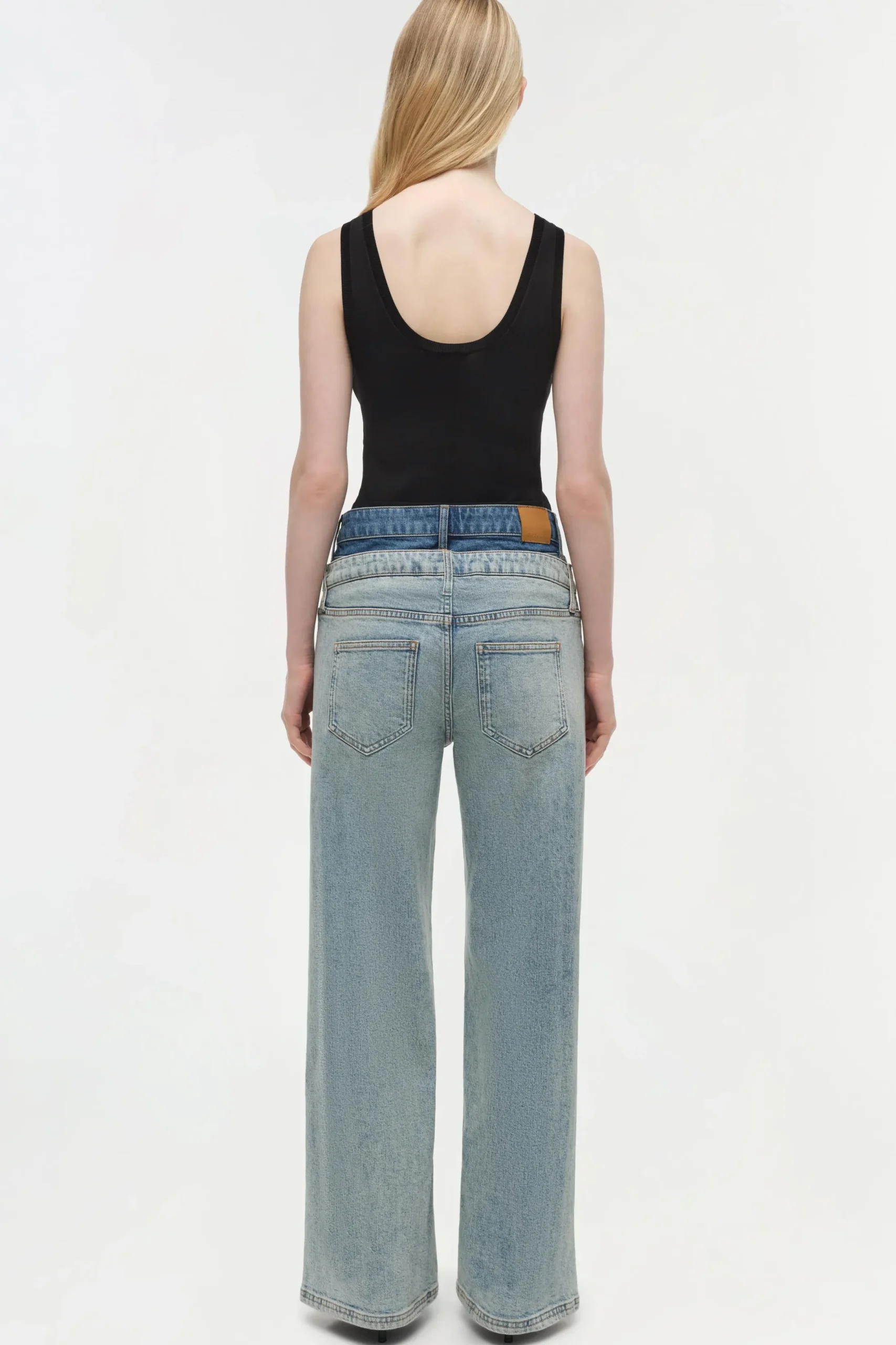 Women Simkhai Kove Double Waistband Jean
