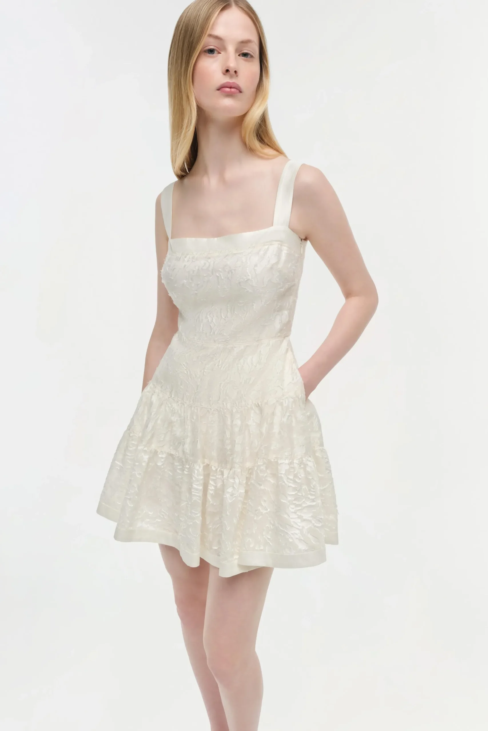 Women Simkhai Laila Jacquard Mini Dress