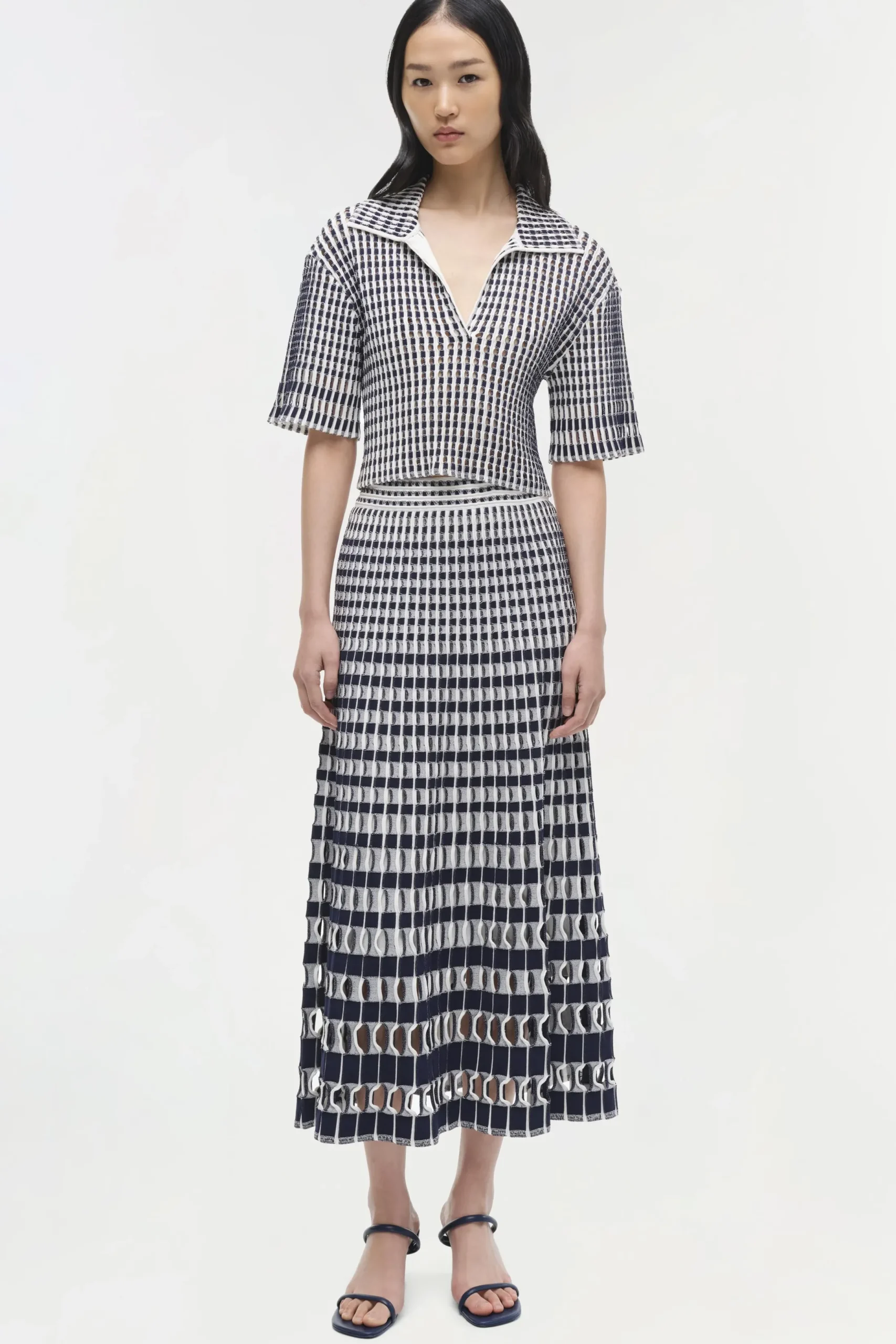 Women Simkhai Larken Knit Midi Skirt
