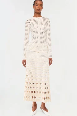 Women Simkhai Larken Knit Midi Skirt