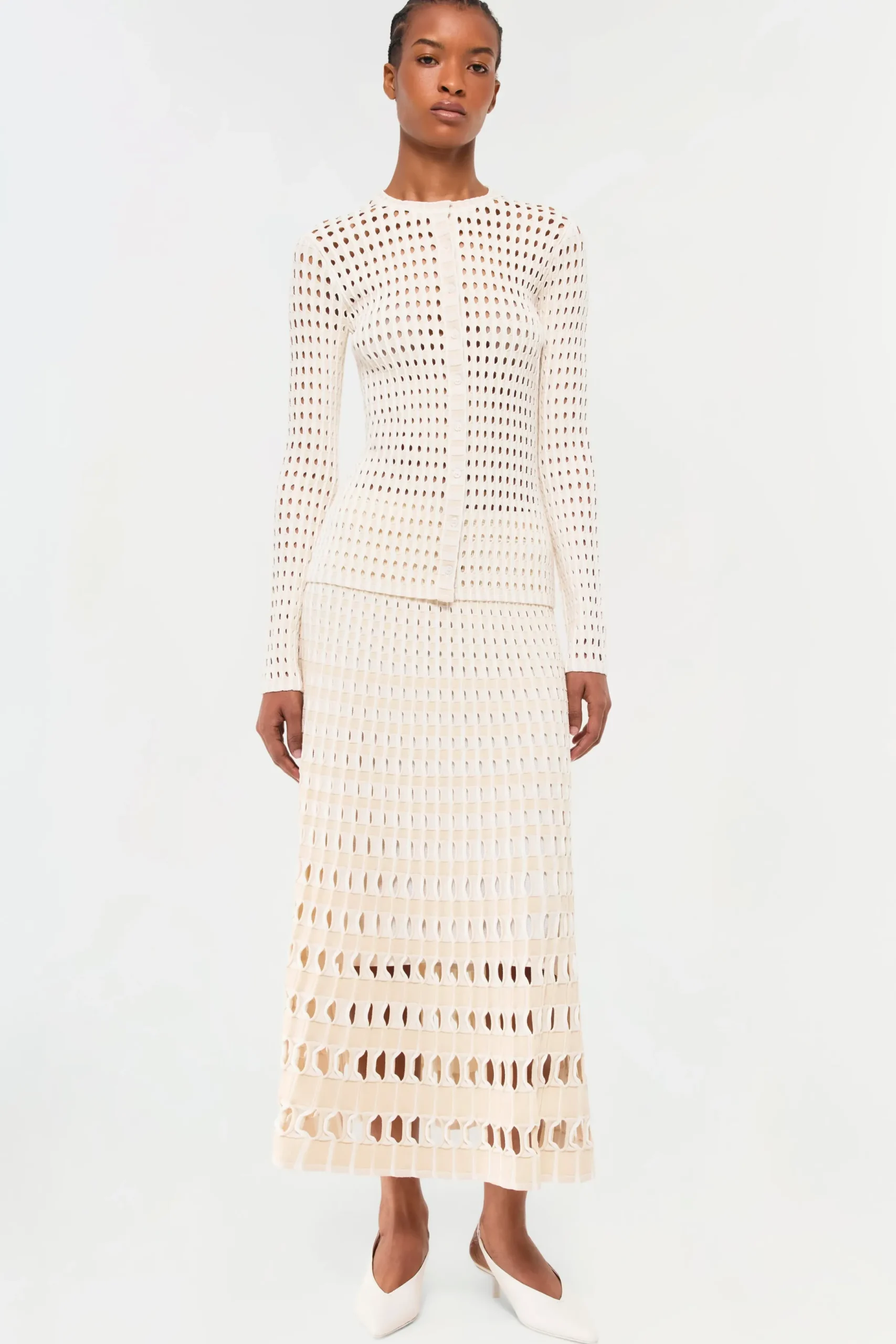 Women Simkhai Larken Knit Midi Skirt