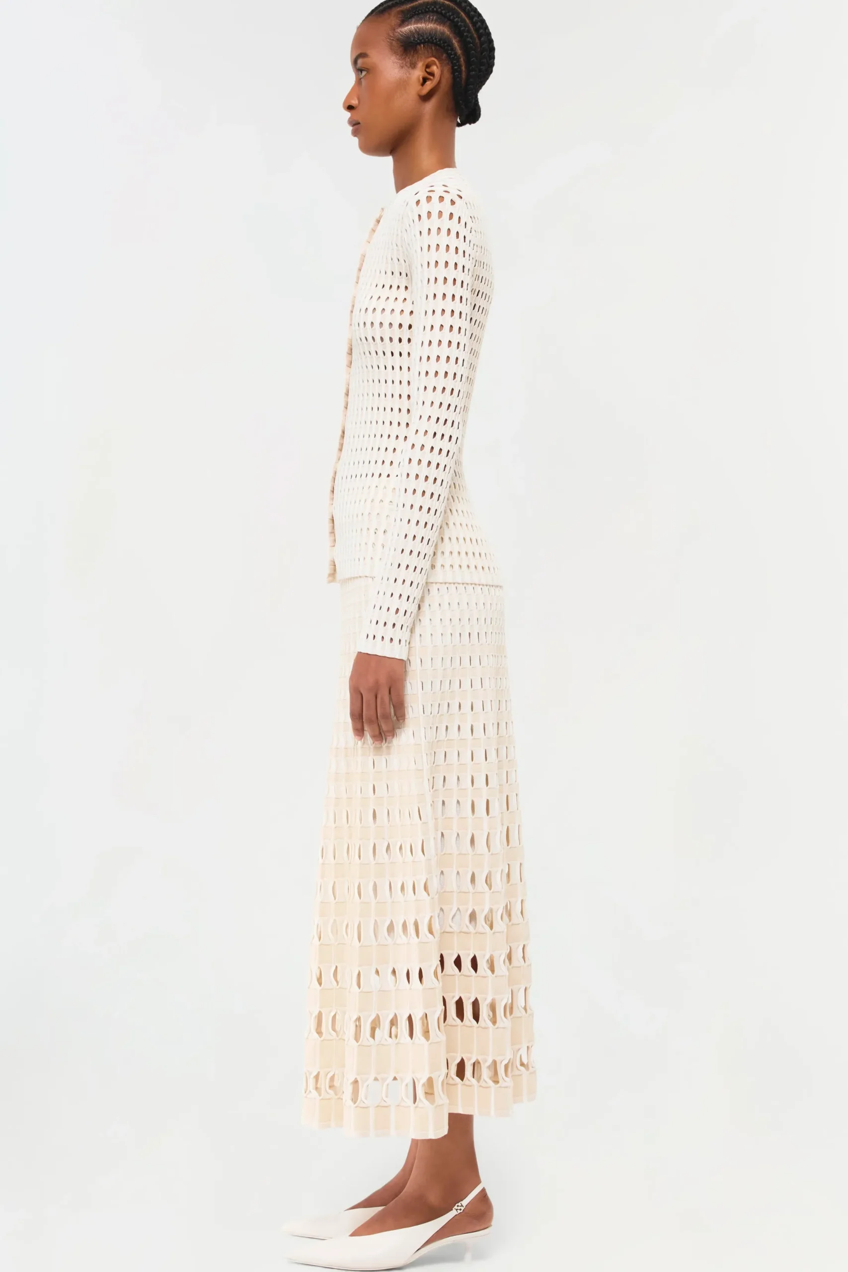 Women Simkhai Larken Knit Midi Skirt