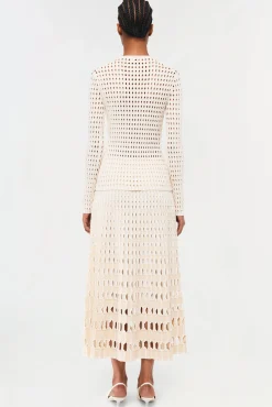 Women Simkhai Larken Knit Midi Skirt