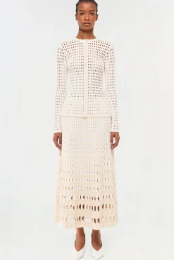 Women Simkhai Larken Knit Midi Skirt