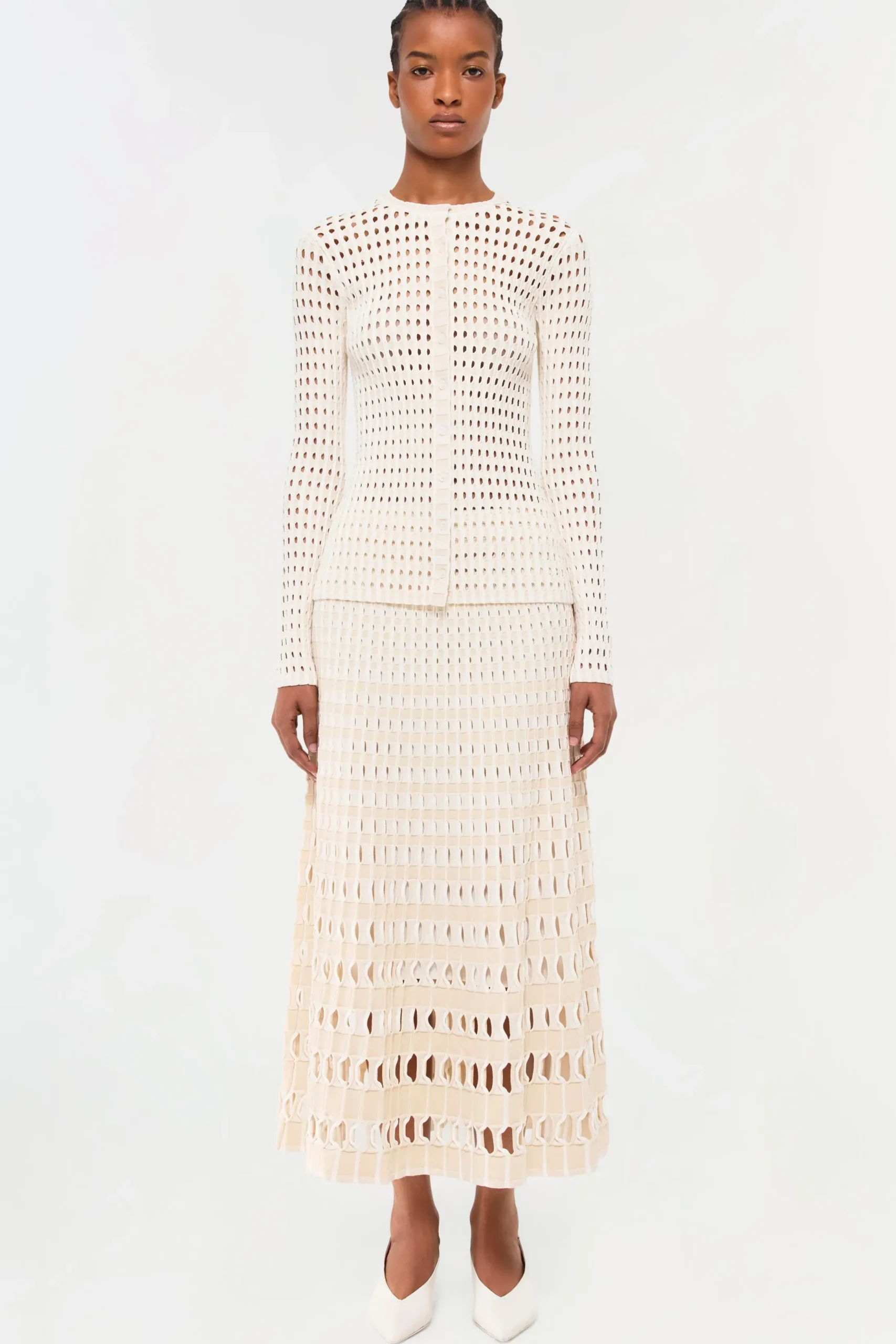 Women Simkhai Larken Knit Midi Skirt