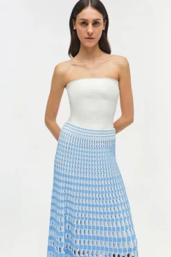 Women Simkhai Larken Knit Midi Skirt