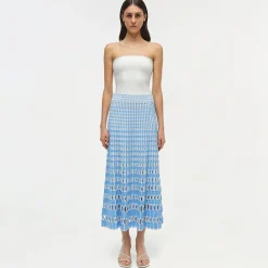 Women Simkhai Larken Knit Midi Skirt