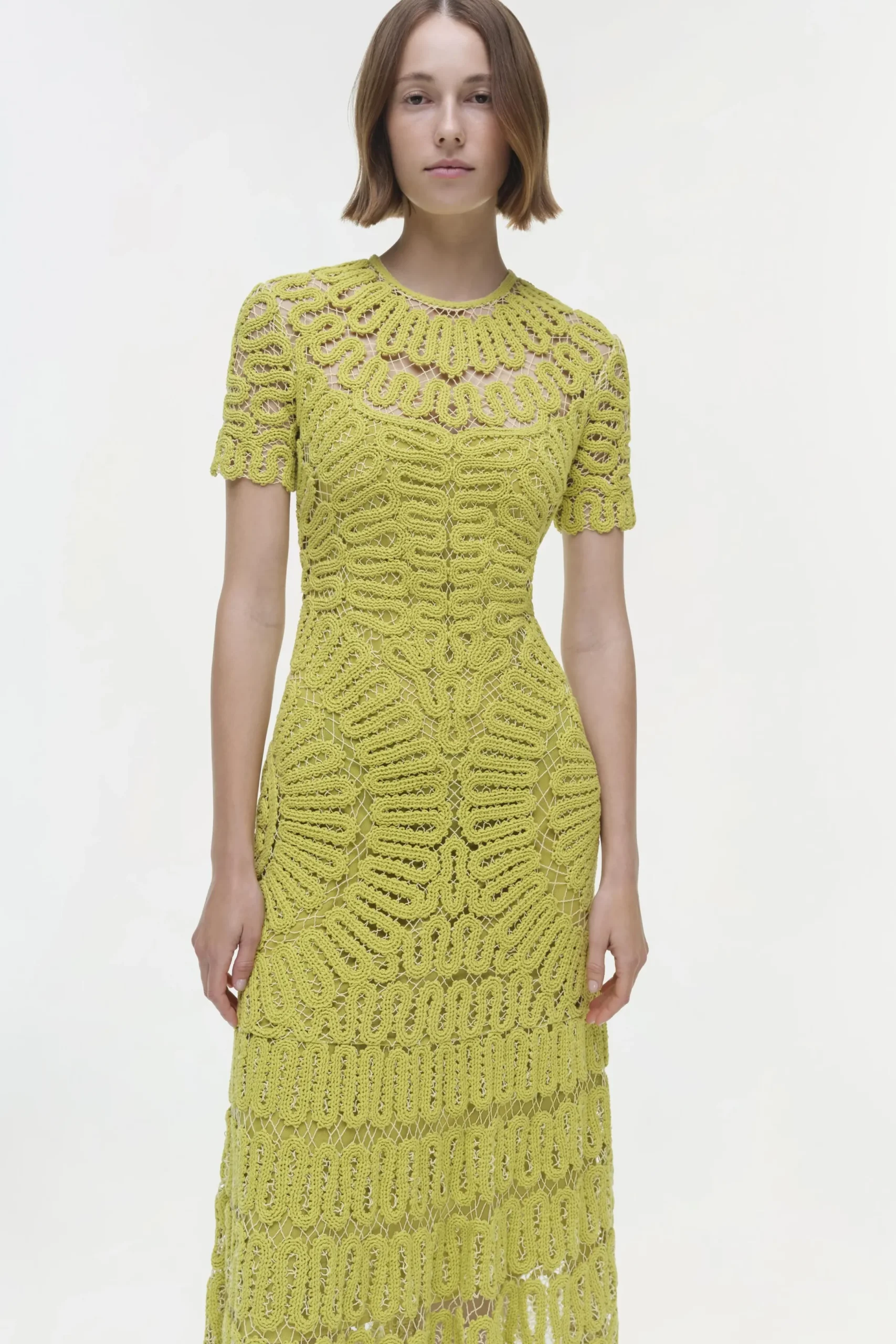 Women Simkhai Lorelai Embroidered Midi Dress
