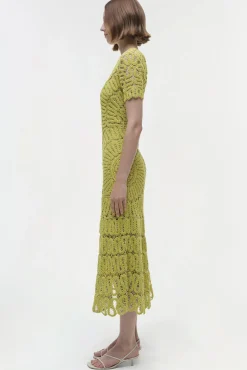 Women Simkhai Lorelai Embroidered Midi Dress