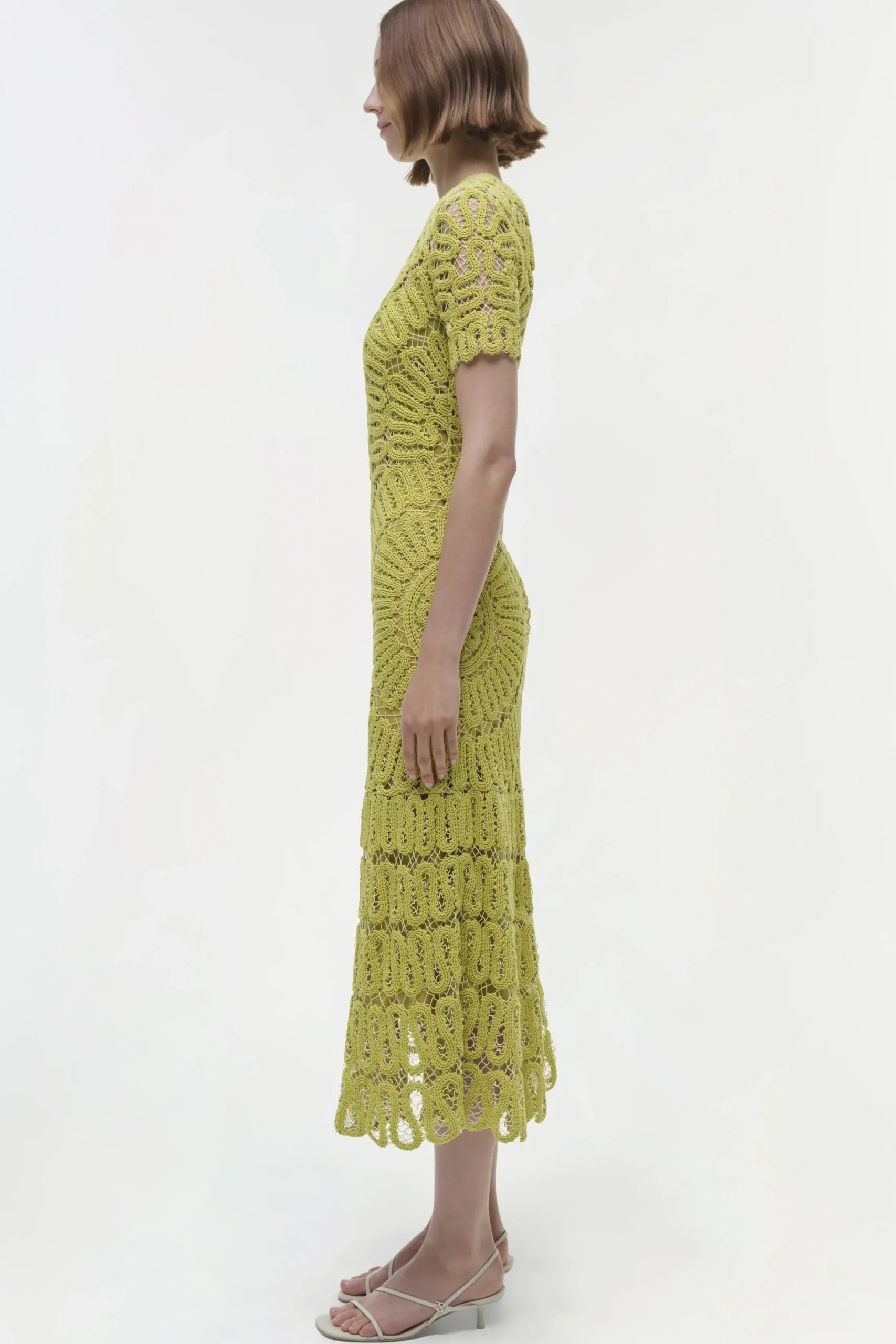 Women Simkhai Lorelai Embroidered Midi Dress