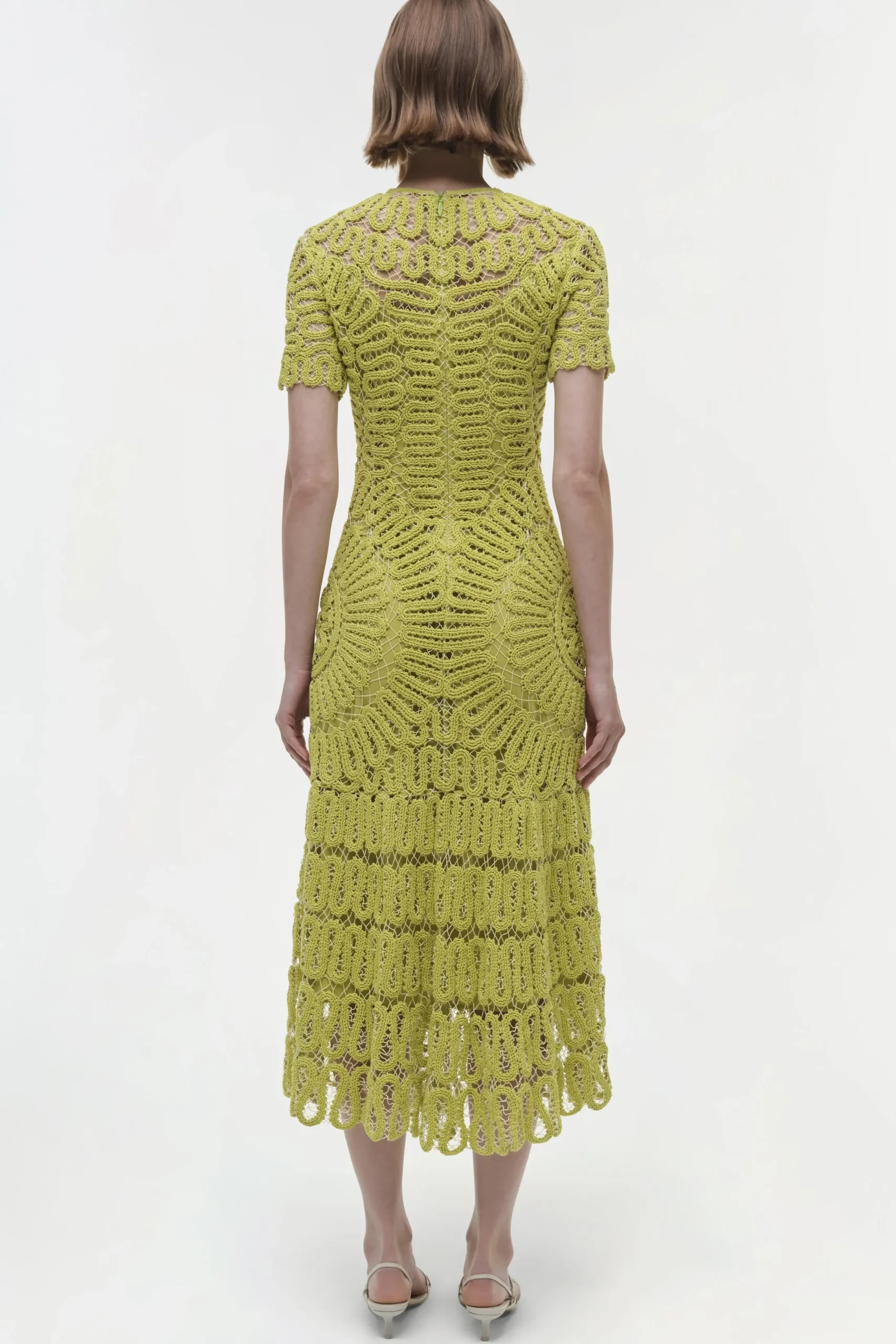 Women Simkhai Lorelai Embroidered Midi Dress