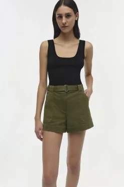 Women Simkhai Lourie Cotton Short