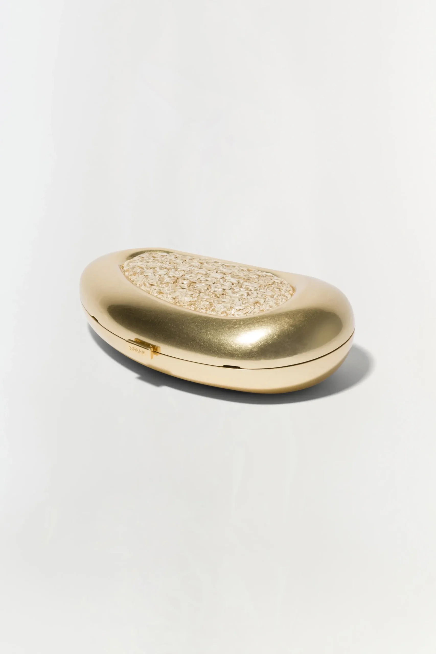 Simkhai Luna Raffia Clutch