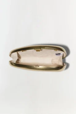 Simkhai Luna Raffia Clutch