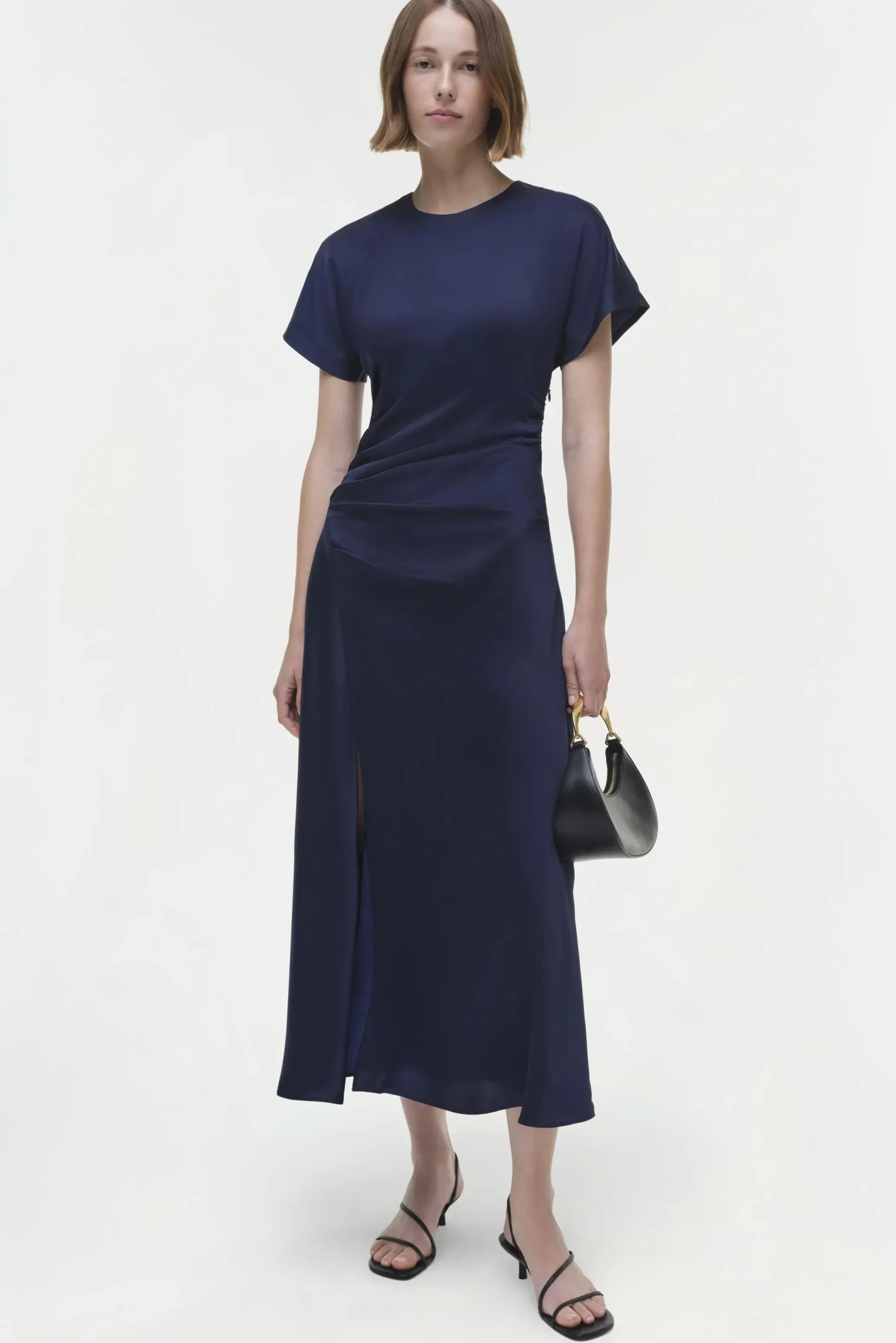 Women Simkhai Marabella Satin Midi Dress