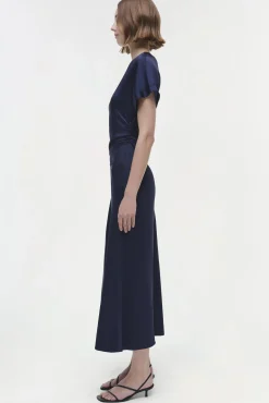 Women Simkhai Marabella Satin Midi Dress