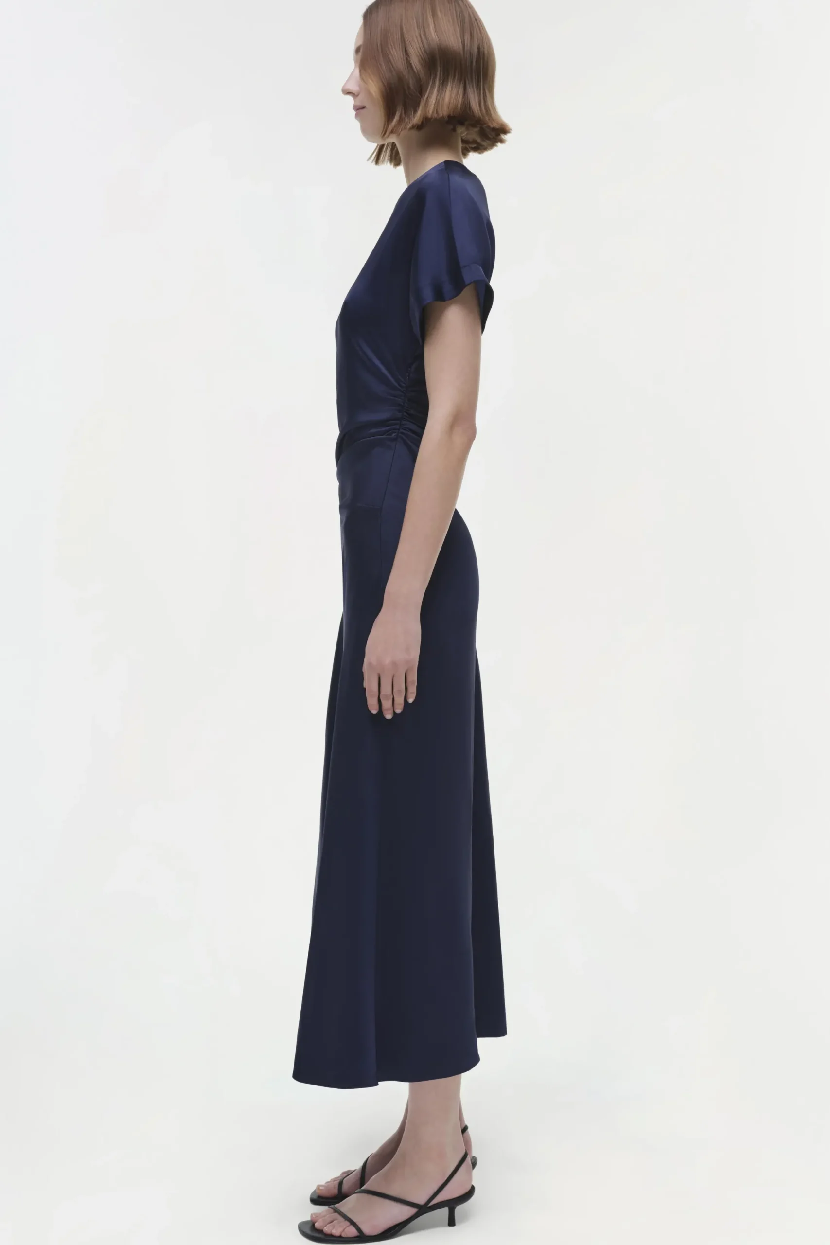 Women Simkhai Marabella Satin Midi Dress