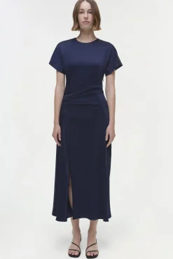 Women Simkhai Marabella Satin Midi Dress