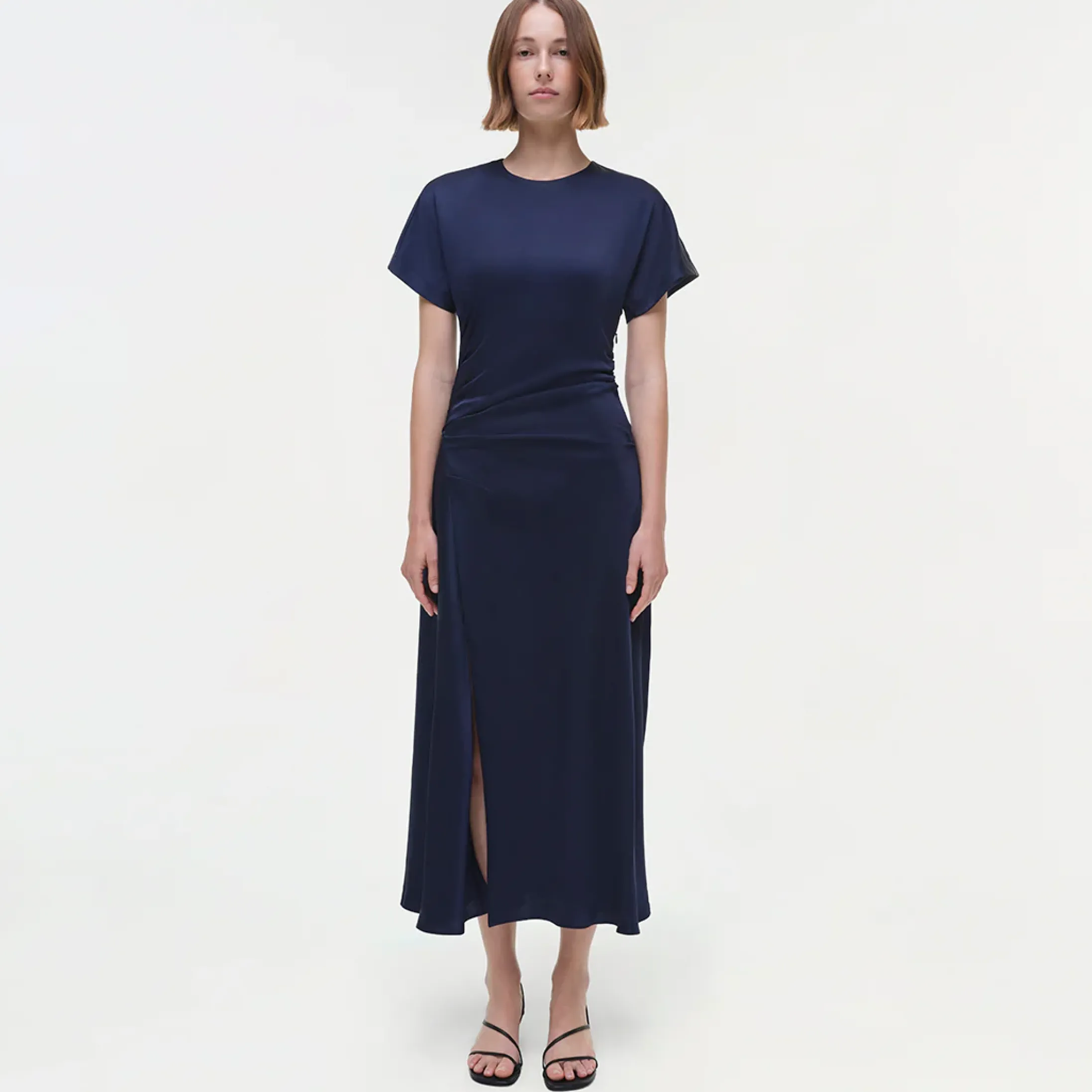Women Simkhai Marabella Satin Midi Dress