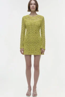 Women Simkhai McCall Embroidered Mini Dress